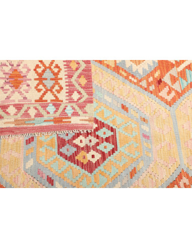 Kilim 158x215 Cm Kilim Afghanistan Hand-carded Wool warp
