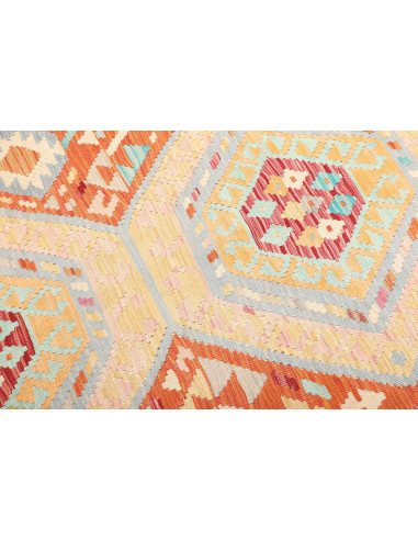 Kilim 158x215 Cm Kilim Afghanistan Hand-carded Wool warp