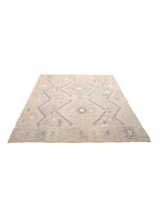 Kilim 156x198 Cm Kilim Afghanistan, Hand-carded Wool warp: 2