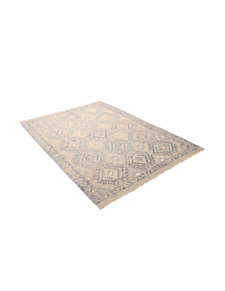 Kilim 152x201 Cm Kilim, Afghanistan, Lana Cardata A Mano