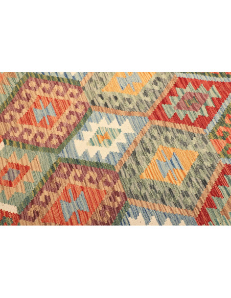 Kilim 155x201 Cm Kilim Afghanistan Hand-carded Wool cotton