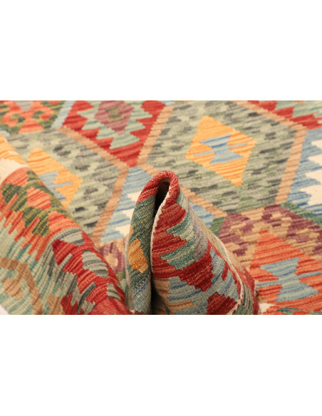 Kilim 155x201 Cm Kilim Afghanistan Hand-carded Wool cotton