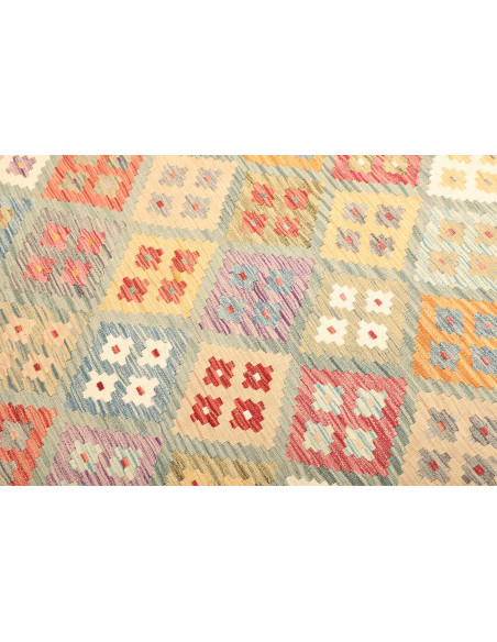 Kilim 154x200 Cm Kilim, Afghanistan, Lana Cardata A Mano