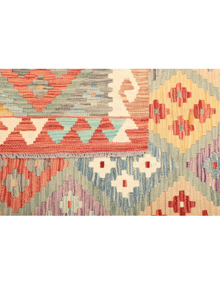 Kilim 154x200 Cm Kilim, Afghanistan, Lana Cardata A Mano