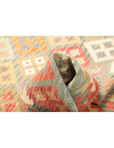 Kilim 154x200 Cm Kilim, Afghanistan, Lana Cardata A Mano