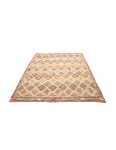 Kilim 160x212 Cm Kilim Afghanistan Hand-carded Wool warp: 2