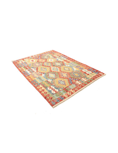 Kilim 151x203 Cm Kilim Afghanistan Hand-carded Wool warp: