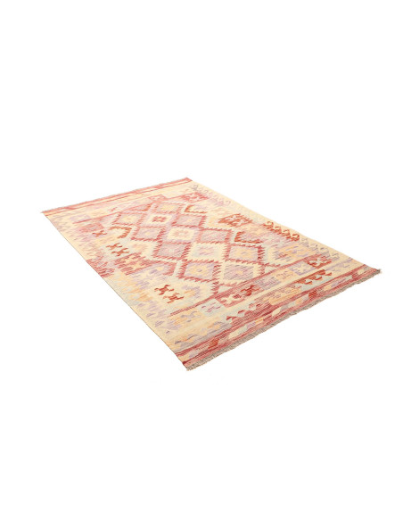 Kilim 143x207 Cm Kilim Afghanistan Hand-carded Wool Cotton