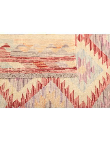 Kilim 143x207 Cm Kilim Afghanistan Hand-carded Wool Cotton
