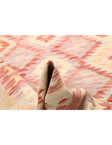 Kilim 143x207 Cm Kilim Afghanistan Hand-carded Wool Cotton