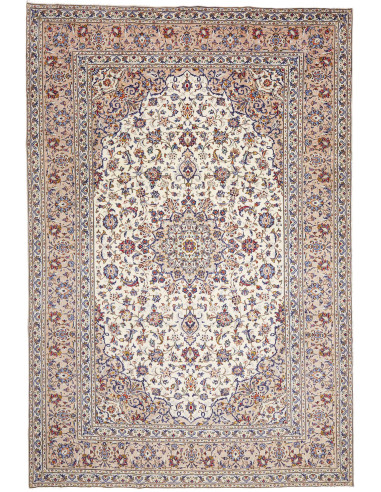 Kashan 243x363 Cm Kashan, Persia, Hand-carded Wool warp: