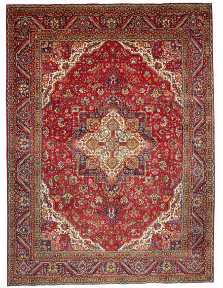 Tabriz 250x338 Cm Tabriz Persia Hand-carded Wool Cotton