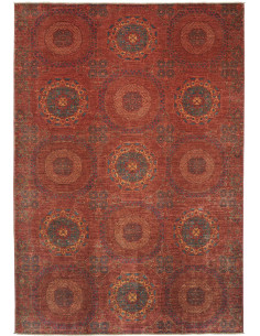 Mamlouk 203x292 Cm Mamlouk, Pakistan, Hand-carded Wool