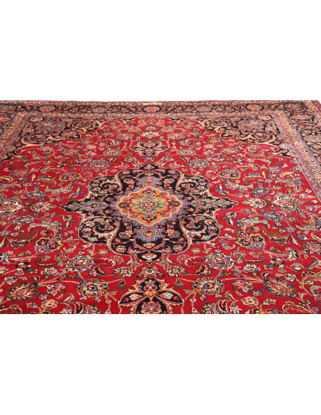 Mashad 292x405 Cm Mashad, Persia, Hand-carded Wool, Cotton