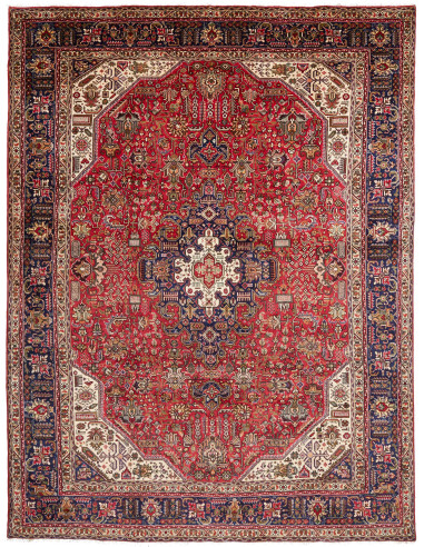 Tabriz 255x333 Cm Tabriz Persia Lana Cardata A Mano Cotone