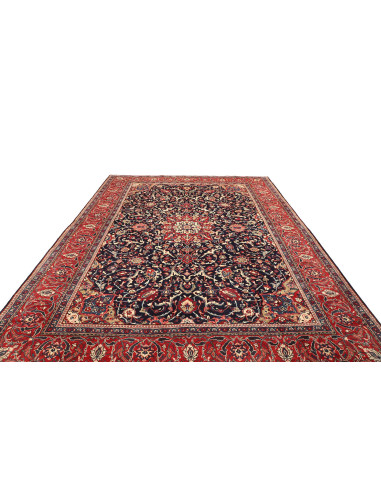 Mahal 270x365 Cm Mahal, Persia, Hand-carded Wool, Cotton,