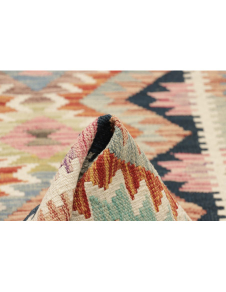 Tappeto Kilim Afghanistan marrone 101x198
