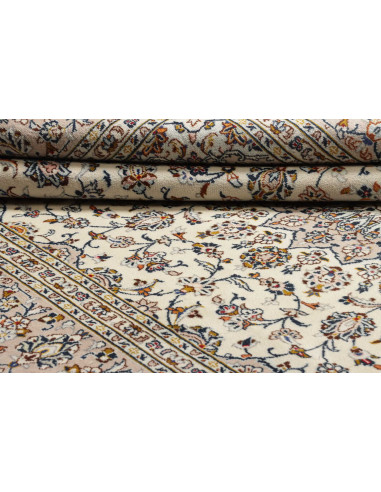 Kashan 240x357 Cm Kashan Persia Lana Cardata A Mano Cotone
