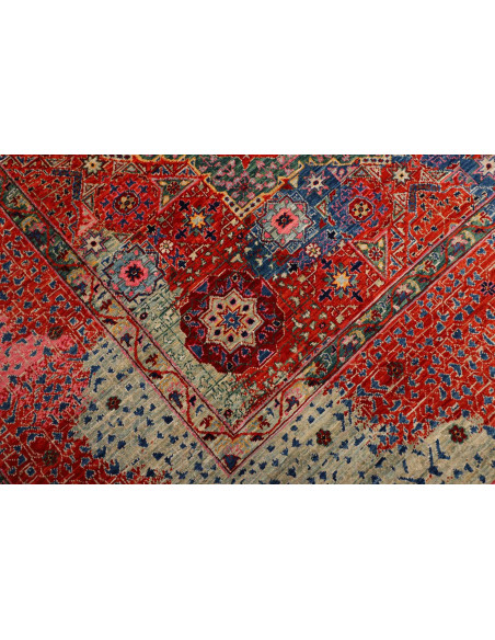 Mamlouk 274x353 Cm Mamlouk, Pakistan, Hand-carded Wool