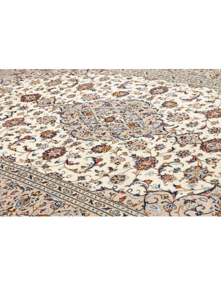 Kashan 197x310 Cm Kashan, Persia, Hand-carded Wool warp: