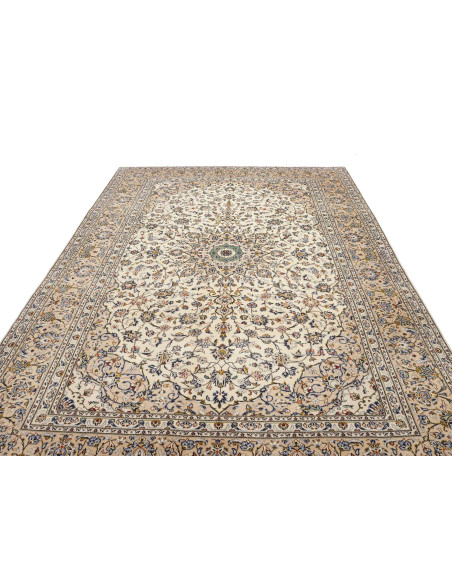 Kashan 237x345 Cm Kashan Persia Hand-carded Wool Cotton