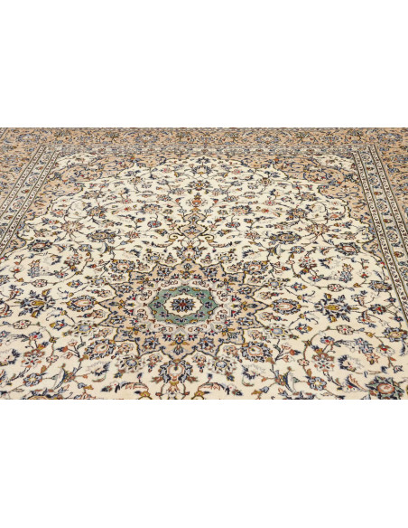 Kashan 237x345 Cm Kashan Persia Hand-carded Wool Cotton