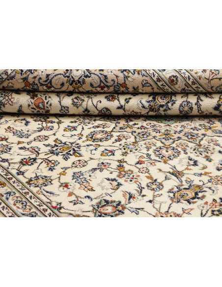 Kashan 237x345 Cm Kashan Persia Hand-carded Wool Cotton