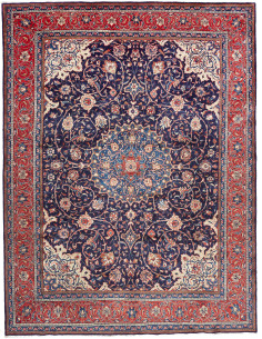 Sarough 300x395 Cm Sarough, Persia, Hand-carded Wool warp: