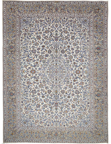 Kashan 300x403 Cm Kashan, Persia, Hand-carded Wool warp:
