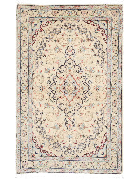Kashan Fine 96x150 Cm Kashan Fine, Persia, Hand-carded Wool