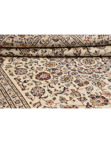 Kashan 238x356 Cm Kashan Persia Hand-carded Wool Cotton