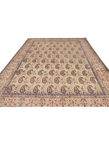 Ghom 290x385 Cm Ghom Persia Hand-carded Wool Cotton
