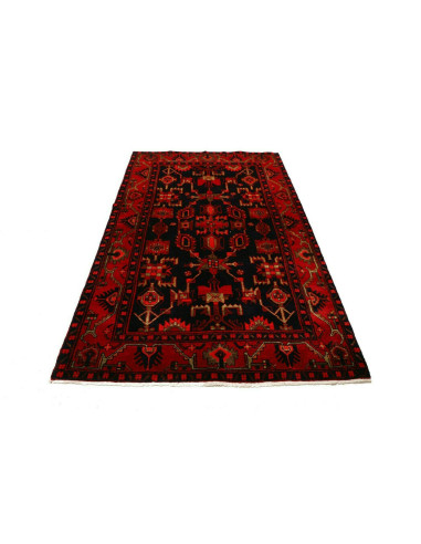 Tappeto Hamadan Persia 140x214 Rosso Profondo B