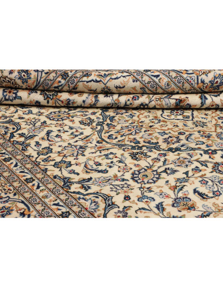 Kashan 246x350 Cm Kashan, Persia, Hand-carded Wool cotton