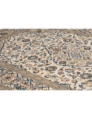 Kashan 196x308 Cm Kashan, Persia, Lana Cardata A Mano