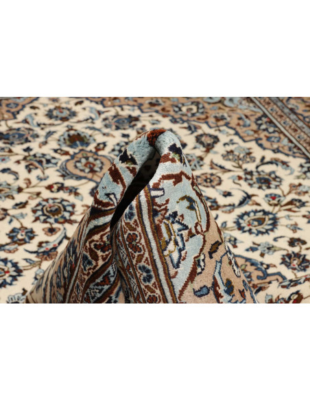 Kashan 196x308 Cm Kashan, Persia, Lana Cardata A Mano