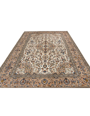 Kashan 243x353 Cm Kashan, Persia, Hand-carded Wool warp: