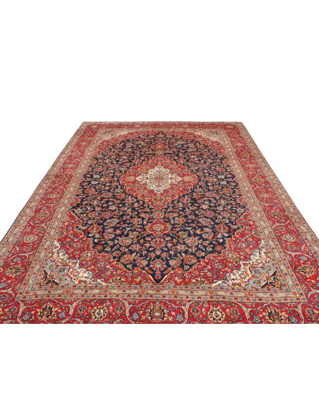 Tappeto Originale Kashan Persia 250x357 Rosso B