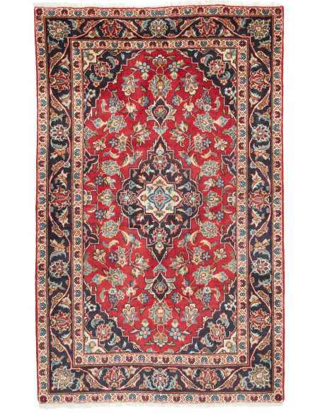 Kashan Fine 96x153 Cm Kashan Fine, Persia, Hand-spun Wool