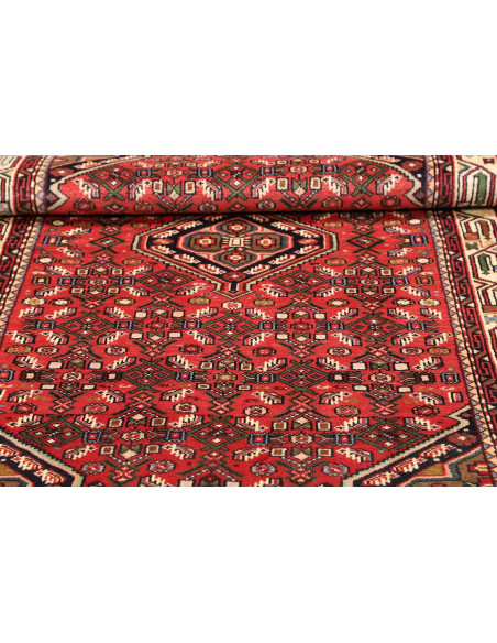 105x155 Cm Tappeto Tribale Annodato A Mano, Persia