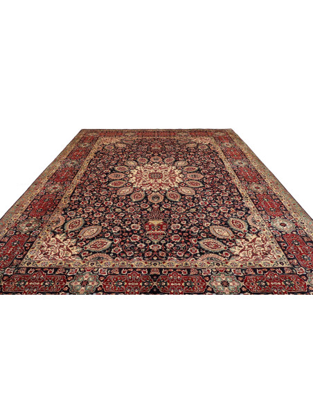 Tabriz 303x400 Cm Tabriz Persia Hand-carded Wool Cotton