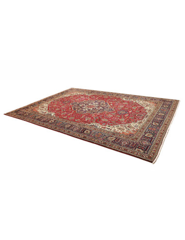 Tabriz 248x343 Cm Tabriz Persia Lana Cardata A Mano Cotone