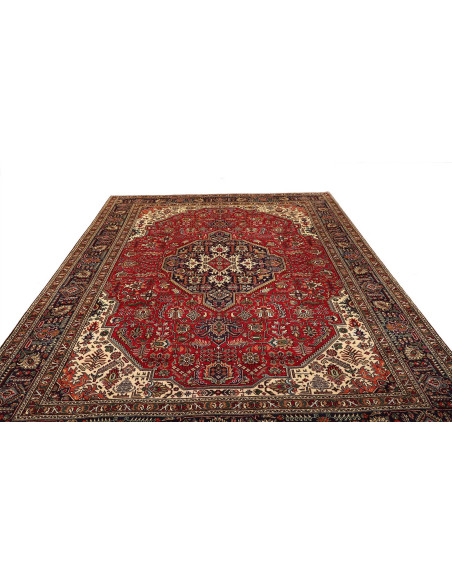 Tabriz 248x343 Cm Tabriz Persia Lana Cardata A Mano Cotone