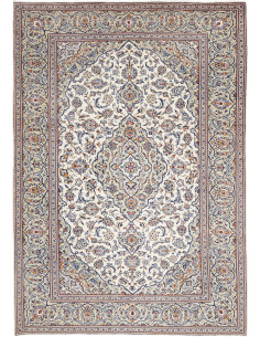 Kashan 195x287 Cm Kashan, Persia, Lana Cardata A Mano