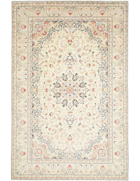 Kashan 195x300 Cm Kashan, Persia, Lana Cardata A Mano,
