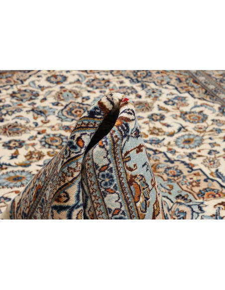Kashan 200x303 Cm Kashan Persia Hand-carded Wool warp: