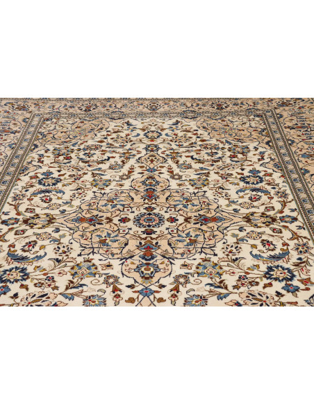 Kashan 243x353 Cm Kashan, Persia, Hand-carded Wool warp: