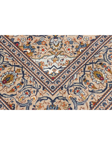 Kashan 200x300 Cm Kashan, Persia, Hand-carded Wool warp: