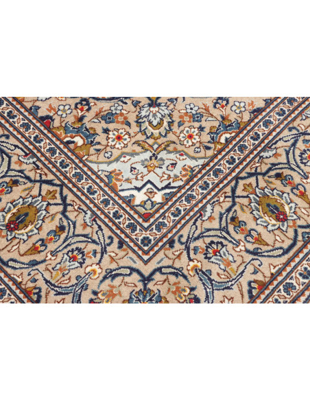 Kashan 200x300 Cm Kashan, Persia, Hand-carded Wool warp: