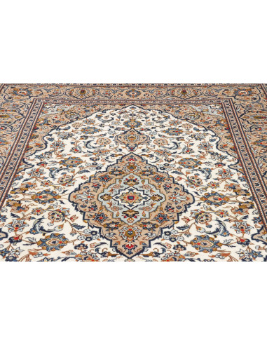 Kashan 200x300 Cm Kashan, Persia, Hand-carded Wool warp: